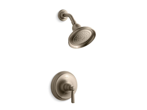Bancroft(r) Rite-Temp(r) shower trim set, valve not included, Vibrant Brushed Bronze