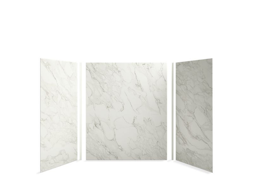 Choreograph® 60" x 42" x 72" shower wall kit, CrossCut Dune