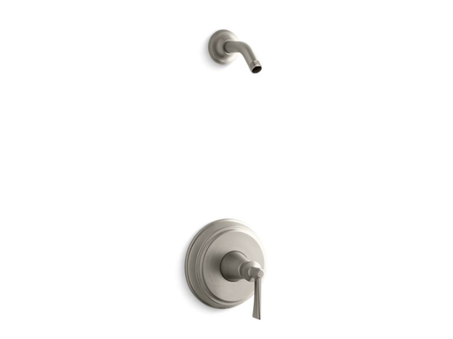 Archer® Rite-Temp® shower valve trim with lever handle, less showerhead, Vibrant Brushed Nickel