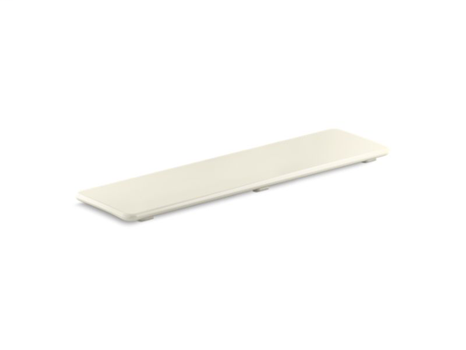 Bellwether® plastic drain cover for 60" x 34" shower base, Biscuit