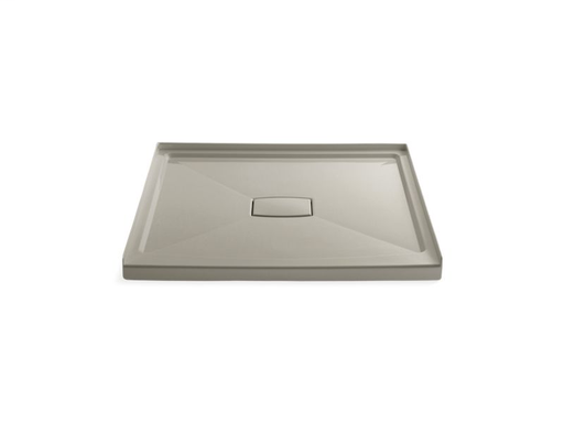 Archer® 48" x 48" single threshold center drain shower base with removable cover, Sandbar