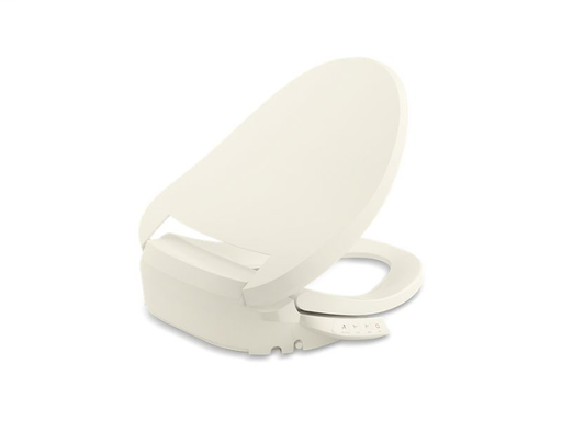 C3®-050 cleansing toilet seat, elongated, Biscuit