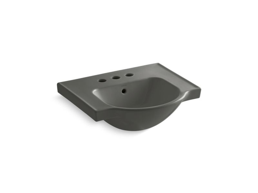 Veer™ 21" centerset sink basin, Thunder Grey