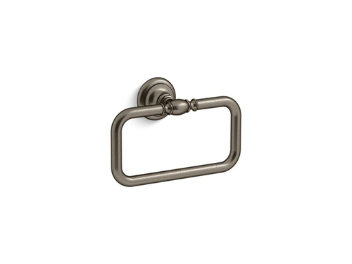 Artifacts® towel ring, Vintage Nickel