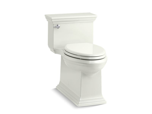Memoirs® Stately Comfort Height® skirted one-piece compact elongated 1.28 gpf toilet with AquaPiston® flush technology and left-hand trip lever, Dune