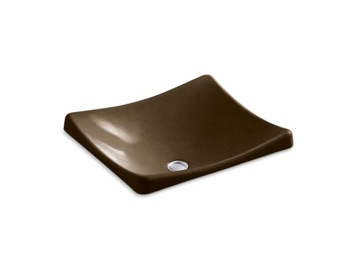 DemiLav® Wading Pool® bathroom sink, Black 'n Tan
