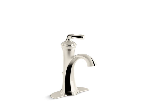 Devonshire® single-handle bathroom sink faucet, Vibrant Polished Nickel