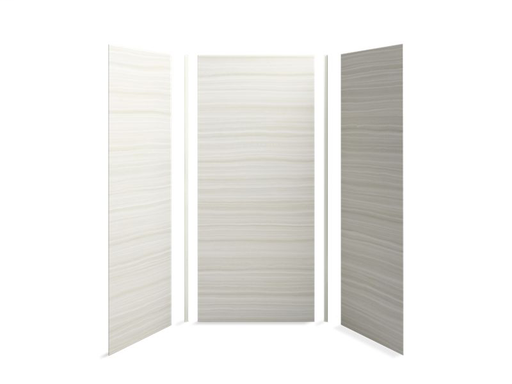 Choreograph® 42" x 36" x 96" shower wall kit, VeinCut Dune
