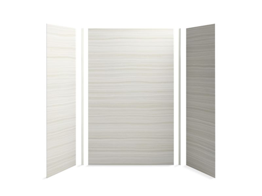 Choreograph® 60" x 32" x 96" shower wall kit, VeinCut Dune