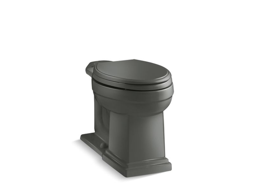 Tresham® Comfort Height® elongated bowl, Thunder Grey