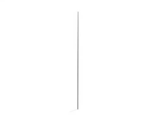 Choreograph® 96" edge trim with return, set of 2, Anodized Brushed Nickel