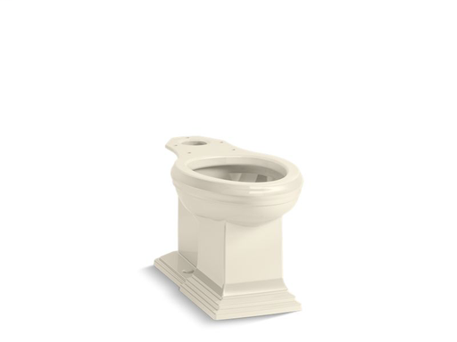 Memoirs® Comfort Height® elongated toilet bowl with concealed trapway, Almond