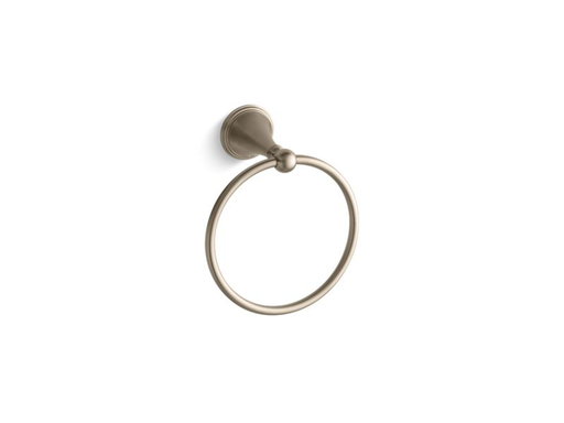 Finial® towel ring, Vibrant Brushed Bronze