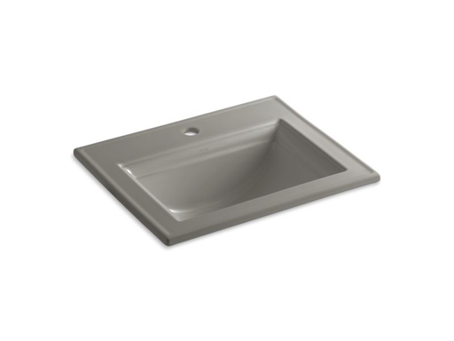 Memoirs® Stately drop-in bathroom sink with single faucet hole, Cashmere