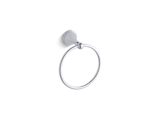 Finial® towel ring, Polished Chrome