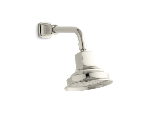 Margaux® 1.75 gpm single-function showerhead with Katalyst® air-induction technology, Vibrant Polished Nickel