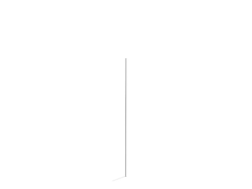 Choreograph® 72" edge trim with return, set of 2, White