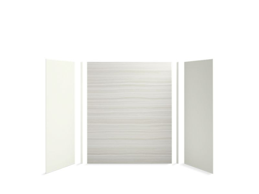 Choreograph® 60" x 32" x 72" shower wall kit, VeinCut Dune with Dune accents