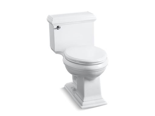 Memoirs® Classic Comfort Height® one-piece elongated 1.28 gpf toilet with AquaPiston® flushing technology and left-hand trip lever, White
