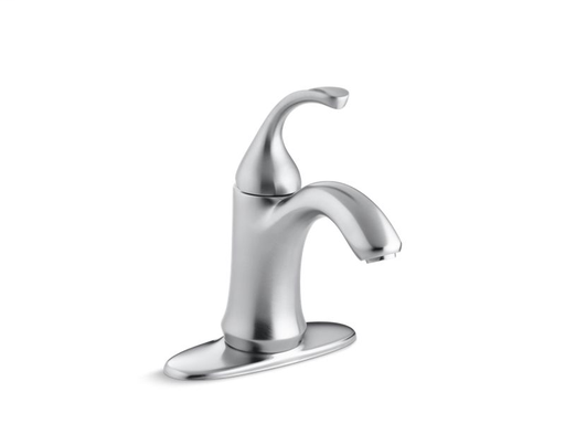 Forté® Single-handle bathroom sink faucet, Brushed Chrome