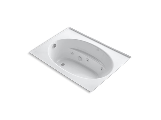 Windward® 60" x 42" drop-in BubbleMassage™ Air Bath, White