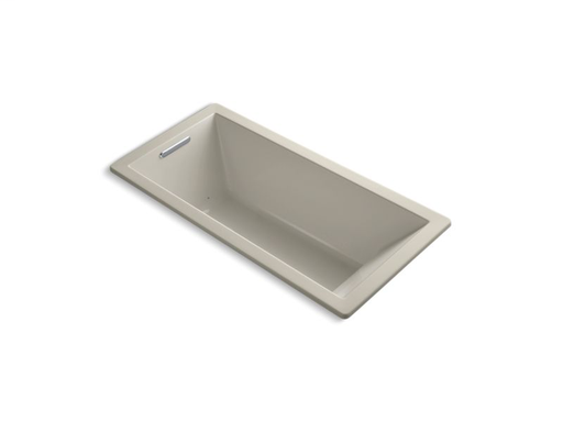 Underscore® Rectangle 66" x 32" drop-in VibrAcoustic® + BubbleMassage™ Air Bath, Sandbar