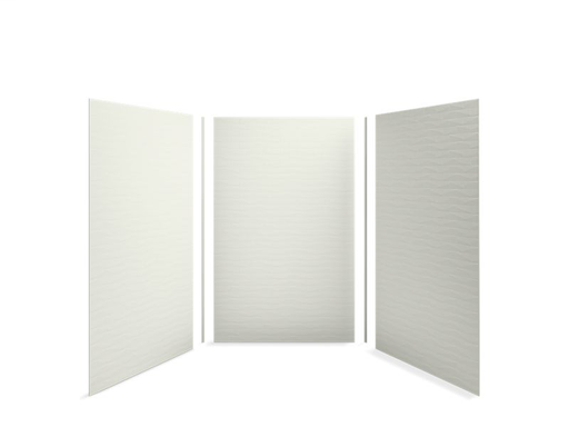 Choreograph™ 60" x 60" x 96" shower wall kit, Brick texture, Dune