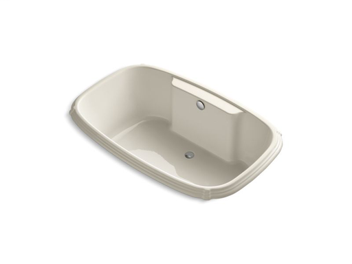 Portrait® 67" x 42" drop-in bath, Almond