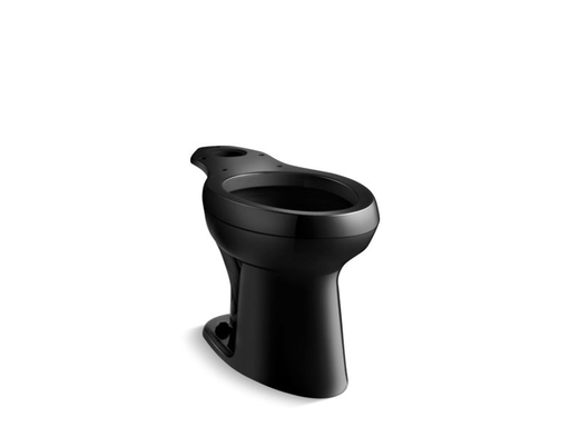 Highline® toilet bowl with Pressure Lite® flush technology, Black Black