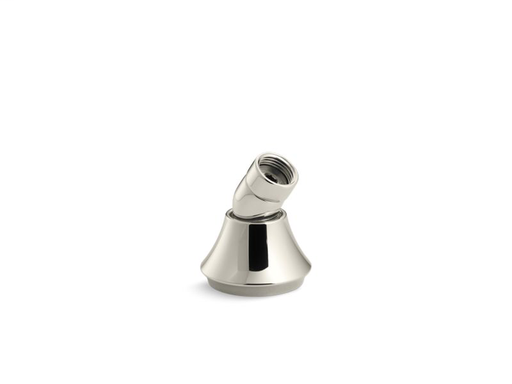 Forté® deck-mounted handshower holder with hoses, Vibrant Polished Nickel