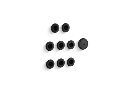 Flexjet® whirlpool trim kit with eight jets, Brushed KOHLER Black
