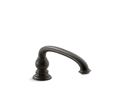 Artifacts® deck-mount bath spout with arc design, Oil-Rubbed Bronze