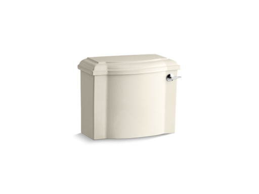 Devonshire® 1.28 gpf tank with right-hand trip lever, Almond