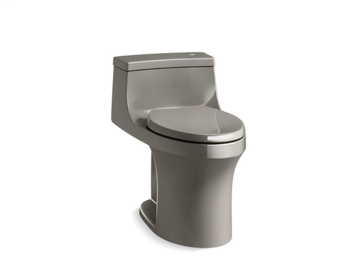 San Souci® Comfort Height® one-piece compact elongated 1.28 gpf touchless toilet with AquaPiston® flushing technology, Cashmere