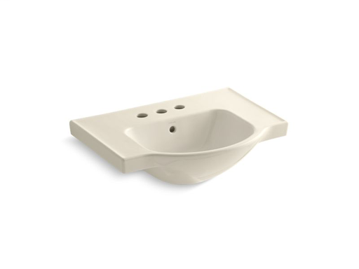 Veer™ 24" centerset sink basin, Almond