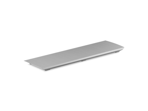 Bellwether® aluminum drain cover for 60" x 34" shower base, Brushed Nickel