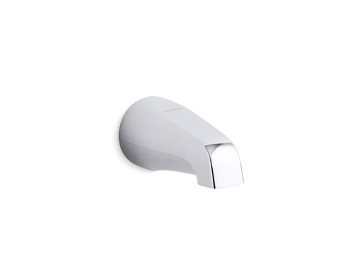Devonshire® 4-7/16" non-diverter bath spout with NPT connection, Polished Chrome