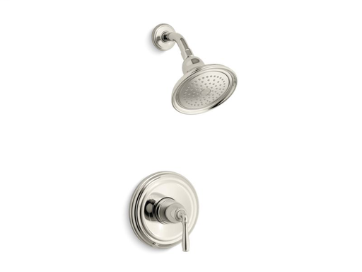 Devonshire(r) Rite-Temp(r) shower trim set, valve not included, Vibrant Polished Nickel