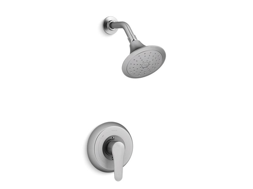 July™ Rite-Temp® bath and shower trim set, valve not included, Brushed Chrome