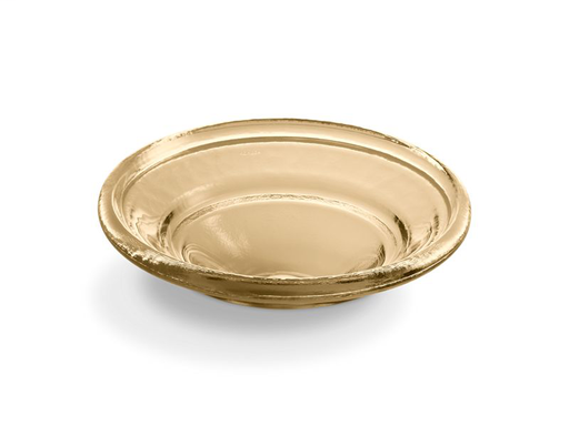 Spun Glass® Vessel bathroom sink, Translucent Sandalwood