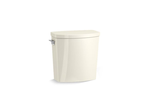Irvine™ with ContinuousClean 1.28 gpf toilet tank with AquaPiston® flushing technology and left-hand trip lever, Biscuit