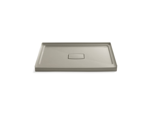 Archer® 48" x 36" single threshold center drain shower base with removable cover, Sandbar