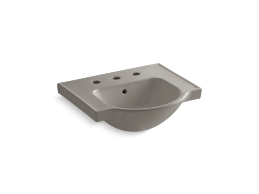 Veer™ 21" widespread sink basin, Cashmere