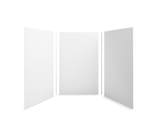 Choreograph™ 60" x 60" x 96" shower wall kit, White