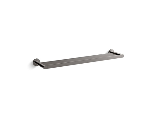 Composed® 24" double towel bar, Vibrant Titanium