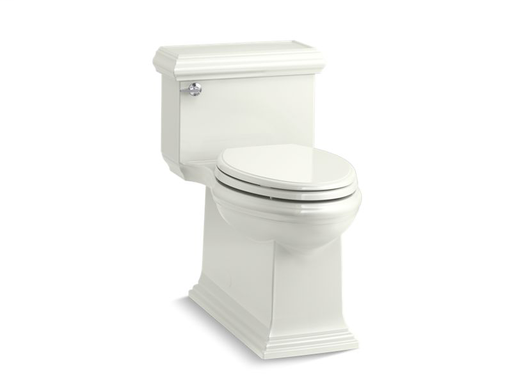 Memoirs® Classic Comfort Height® skirted one-piece compact elongated 1.28 gpf toilet with AquaPiston® flush technology and left-hand trip lever, Dune