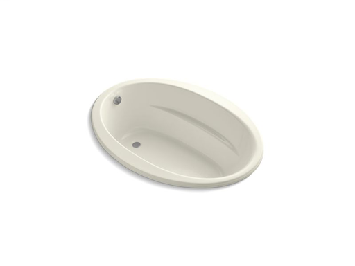Sunward® 60" x 42" drop-in bath, Biscuit