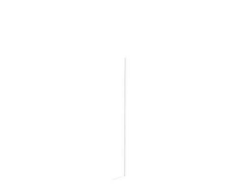 Choreograph® 72" edge trim, set of 2, White
