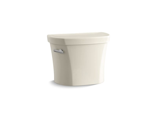 Wellworth® 1.28 gpf tank, 14" rough-in with tank cover locks, Almond