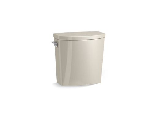 Irvine™ 1.28 gpf toilet tank with AquaPiston® flushing technology and left-hand trip lever, Sandbar